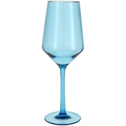 Fortessa Tableware Solutions Fortessa Sole 13 Oz. Blue Ether Tritan Plastic White Wine Glass - 12/Case
