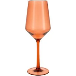 Fortessa Tableware Solutions Fortessa Sole 13 Oz. Terra Cotta Tritan Plastic White Wine Glass - 12/Case