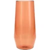 Fortessa Tableware Solutions Fortessa Sole 18 Oz. Terra Cotta Tritan Plastic Beverage Glass - 12/Case