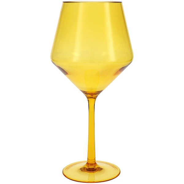 Fortessa Tableware Solutions Fortessa Sole 22 Oz. Yellow Sun Tritan Plastic Red Wine Glass - 12/Case 1 Fortessa Tableware Solutions Fortessa Sole 22 Oz. Yellow Sun Tritan Plastic Red Wine Glass - 12/Case