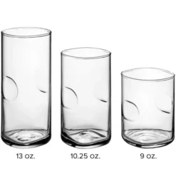 Acopa Thumbprint 13 Oz. Beverage Glass - 12/Case -Vidivi shop 2477991