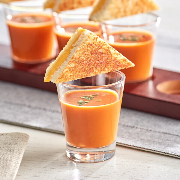 Acopa 3 Oz. Shot Glass / Espresso Glass - 12/Case 4 Acopa 3 Oz. Shot Glass / Espresso Glass - 12/Case - Image 4