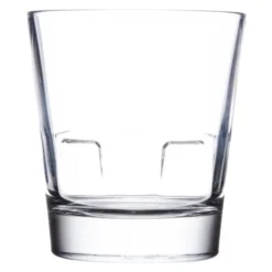 Libbey 15962 Optiva 10 Oz. Customizable Stackable Rocks / Old Fashioned Glass - 12/Case