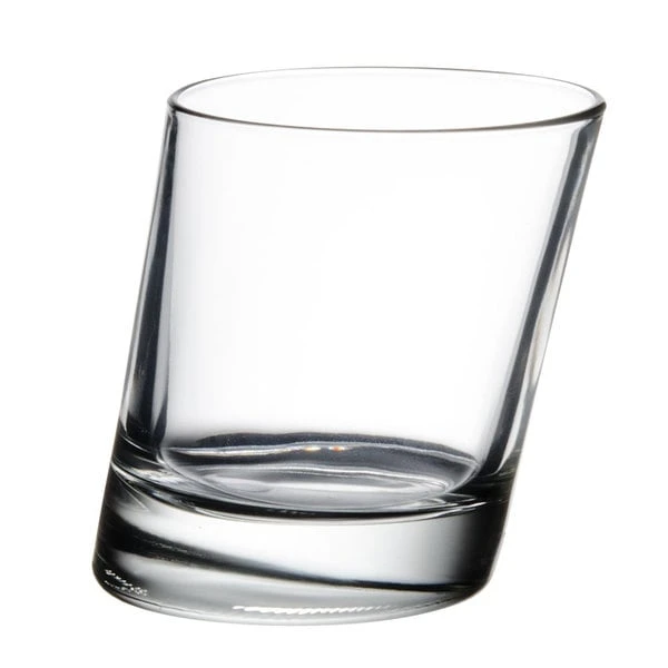 Libbey 11006721 Pisa 9.5 Oz. Customizable Slanted Rocks / Old Fashioned Glass - 12/Case 2 Libbey 11006721 Pisa 9.5 Oz. Customizable Slanted Rocks / Old Fashioned Glass - 12/Case - Image 2