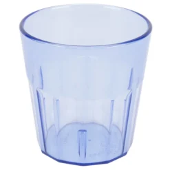Cambro NT9401 Newport 9.3 Oz. Slate Blue Customizable SAN Plastic Tumbler - 36/Case