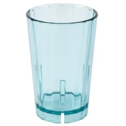 Cambro HT5CW196 Camwear Huntington 5 Oz. Azure Blue Customizable Polycarbonate Tumbler - 36/Case -Vidivi shop 369096