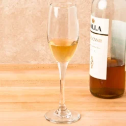 Libbey 3096 Perception 5.75 Oz. Customizable Flute Glass - 12/Case