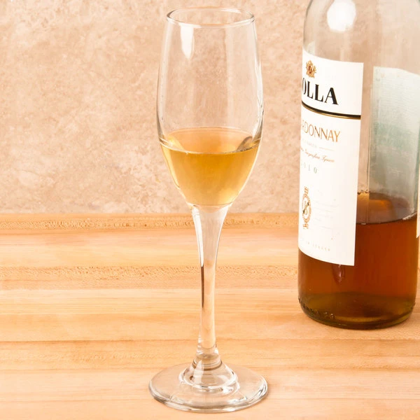 Libbey 3096 Perception 5.75 Oz. Customizable Flute Glass - 12/Case 1 Libbey 3096 Perception 5.75 Oz. Customizable Flute Glass - 12/Case