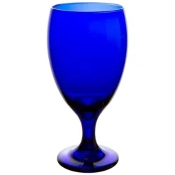 Libbey 4116SRB Cobalt 16.25 Oz. Customizable Premiere Tall Iced Tea Glass - 12/Case -Vidivi shop 544456