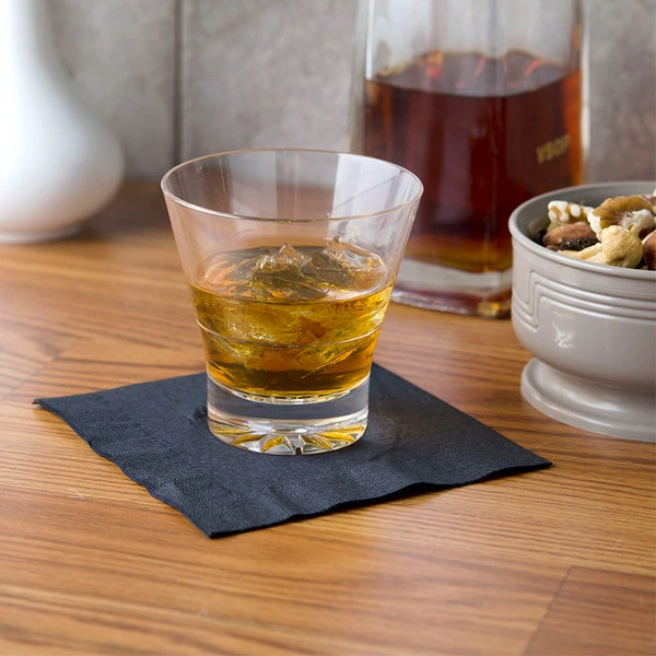 Thunder Group PLTHRG210C 10 Oz. Plastic Starburst Rocks / Old Fashioned Glass 1 Thunder Group PLTHRG210C 10 Oz. Plastic Starburst Rocks / Old Fashioned Glass