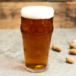 Libbey 14806HT No-Nik 16 Oz. Customizable English Pub / Nonic Glass - 36/Case