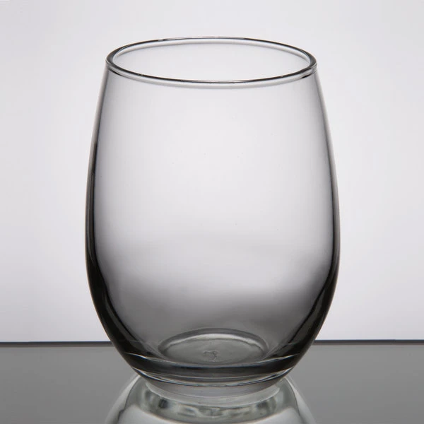 Libbey 207 9 Oz. Stemless Wine Glass - 12/Case 2 Libbey 207 9 Oz. Stemless Wine Glass - 12/Case - Image 2