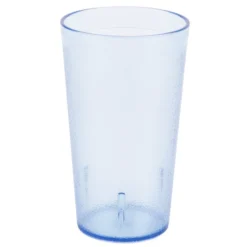 Carlisle 521254 Stackable 12 Oz. Blue SAN Plastic Tumbler - 72/Case -Vidivi shop 757344