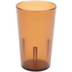 Cambro 500P2153 Colorware 5.2 Oz. Amber Customizable SAN Plastic Tumbler - 24/Case -Vidivi shop 803817
