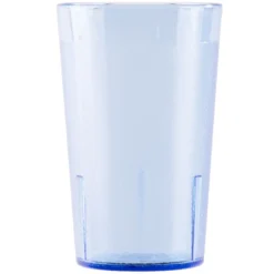 Cambro 950P401 Colorware 9.8 Oz. Slate Blue Customizable SAN Plastic Tumbler - 6/Pack -Vidivi shop 804819