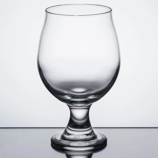 Libbey 3817 10 Oz. Stackable Belgian Beer / Tulip Glass - 12/Case 2 Libbey 3817 10 Oz. Stackable Belgian Beer / Tulip Glass - 12/Case - Image 2