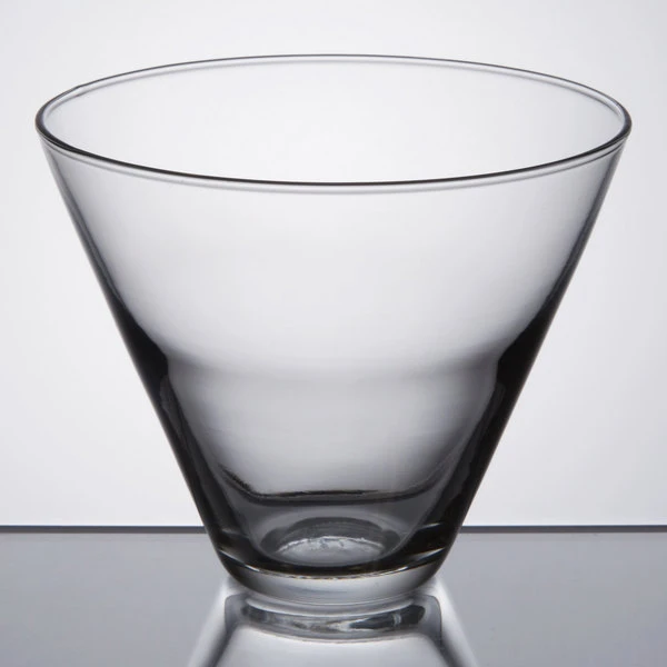 Libbey 224 13.5 Oz. Stemless Martini Glass - 12/Case 2 Libbey 224 13.5 Oz. Stemless Martini Glass - 12/Case - Image 2