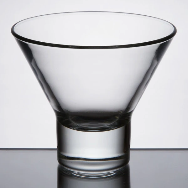 Libbey 11057822 Series V 7.6 Oz. Customizable Martini Glass - 12/Case 2 Libbey 11057822 Series V 7.6 Oz. Customizable Martini Glass - 12/Case - Image 2