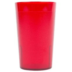 Cambro 950P156 Colorware 9.8 Oz. Ruby Red Customizable SAN Plastic Tumbler - 6/Pack -Vidivi shop 899536