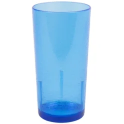 Cambro D24608 Del Mar 24 Oz. Sapphire Blue Customizable SAN Plastic Tumbler - 36/Case -Vidivi shop 932111