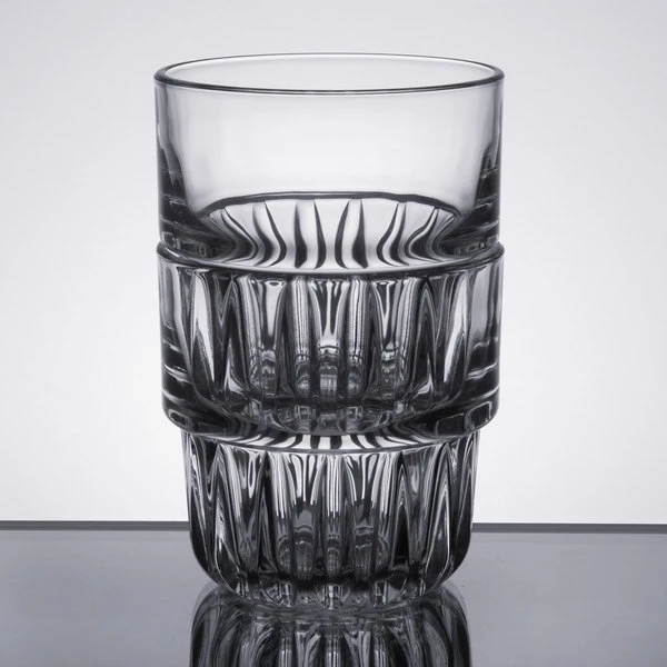 Libbey 15434 Everest 9 Oz. Stackable Rocks / Old Fashioned Glass - 36/Case 3 Libbey 15434 Everest 9 Oz. Stackable Rocks / Old Fashioned Glass - 36/Case - Image 3
