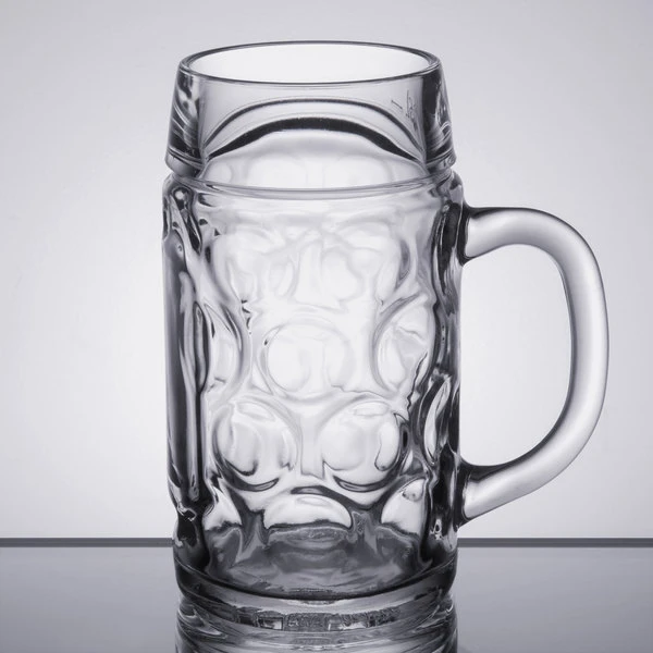 Libbey 12029521 21.25 Oz. Customizable Oktoberfest Beer Mug - 12/Case 2 Libbey 12029521 21.25 Oz. Customizable Oktoberfest Beer Mug - 12/Case - Image 2
