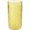 GET Enterprises GET 3316-Y Waikiki 16 Oz. Yellow Customizable SAN Plastic Hammered Tumbler - 72/Case